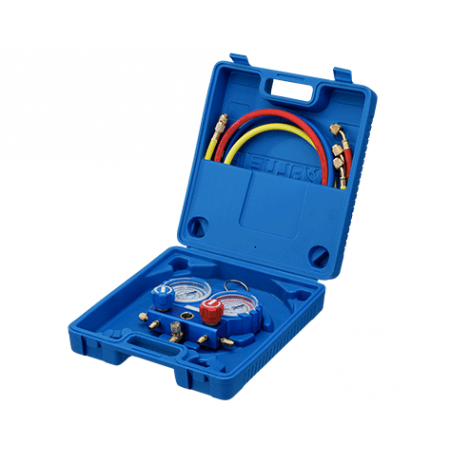 Manifold set VMG-2-R410A-02 with box and hose