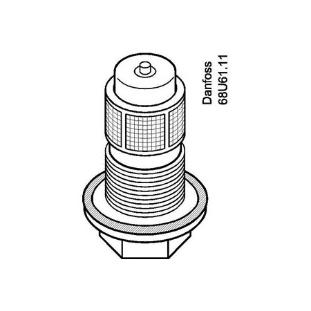 Danfoss orifice NO 01  068201000 T2/TE2