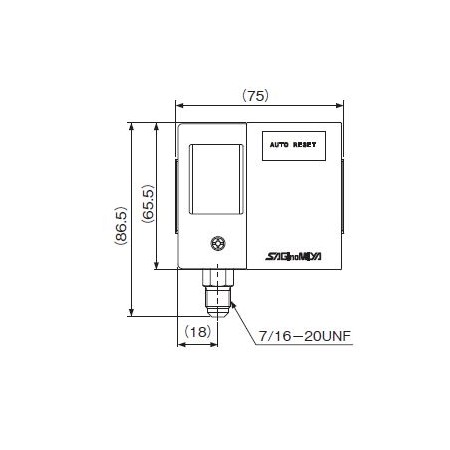 Saginomiya SYS-C103X24A dual scale
