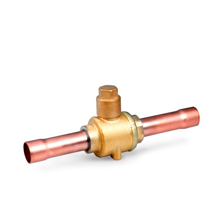Sanhua Ball valve SBV(M)-JA2YHSY-1-SA 1/4 ODF c/w Access Valve