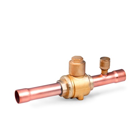 Sanhua Ball valve SBV(M)-JA4YHSY-1-SA 1/2 ODF c/w Access Valve