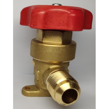 Castel hand valve 6210/3 3/8 SAE flare type
