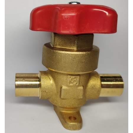 Castel hand valve 6220/4 1/2 ODF solder type