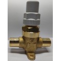 Castel capped valve 6420/6 3/4 ODF solder type