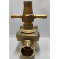 Castel globe valve 6512/9 1-1/8 ODF