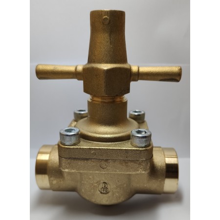 Castel globe valve 6512/11 1-3/8 ODF