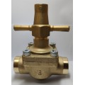 Castel globe valve 6512/13 1-5/8 ODF