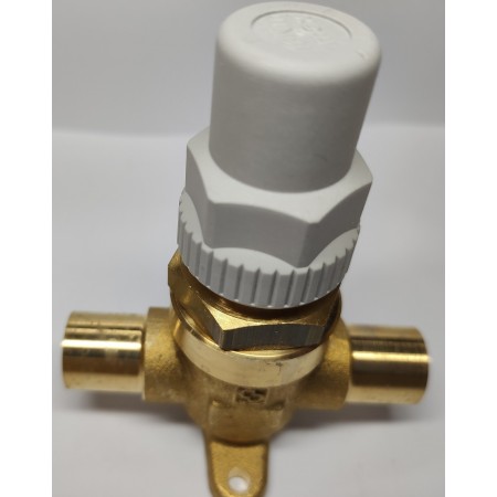 Capped valve